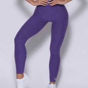 SOLD Bombshell Sportswear Purple Iris Leggings XS